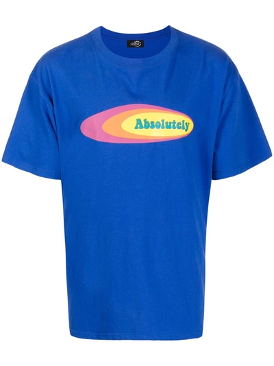 Afb Absolutely Graphic-print T-shirt In Blue