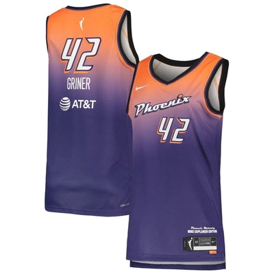 Nike Brittney Griner Phoenix Mercury Explorer Edition  Women's Dri-fit Wnba Victory Jersey In Purple