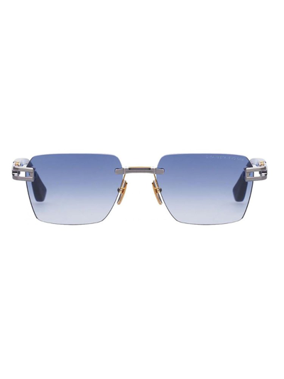 Dita Eyewear Meta Evo-one Square Sunglasses In Blau