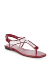 Calvin Klein Women's Shilo Sandals Women's Shoes In Crimson Red
