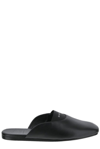 Givenchy Bedford Leather Backless Loafers In Black