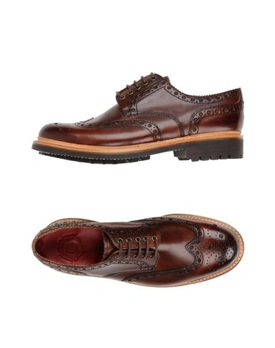 Grenson Lace-up Shoes In Brown