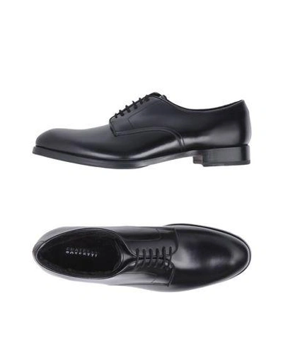 Fratelli Rossetti Lace-up Shoes In Black