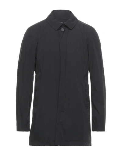 Adhoc Overcoats In Black
