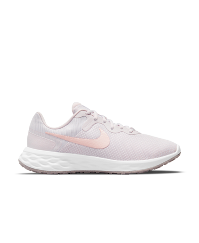 Nike Women's Revolution 6 Next Nature Running Sneakers From Finish Line In Light Volt/champagne