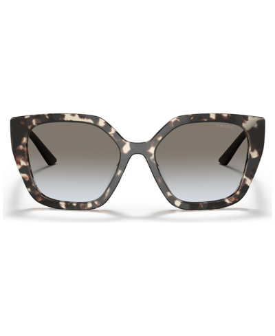 Prada Woman Sunglasses Pr 24xs In Grey Gradient