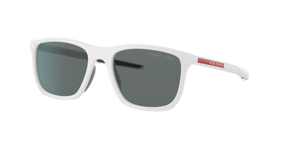 Prada Polar Dark Grey Square Mens Sunglasses Ps 10ws Twk02g 54