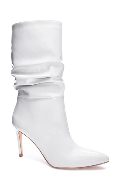 Chinese Laundry Ellie Slouch Pointed Toe Boot In Bone