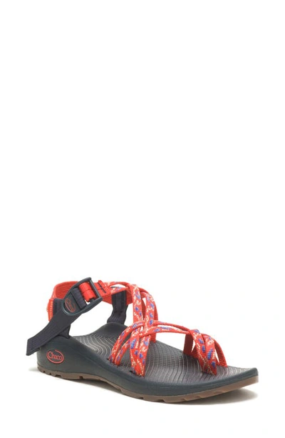 Chaco Women's Zcloud X2 Sandals In Botanic Spicy Orange In Multi