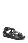 Chaco Z/cloud X2 Sandal In Wily Black And White