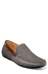 Florsheim Talladega Venetian Loafer In Gray Suede