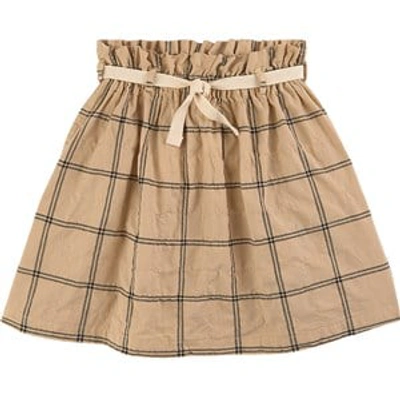 Buho Kids' Skirt Beige In Brown