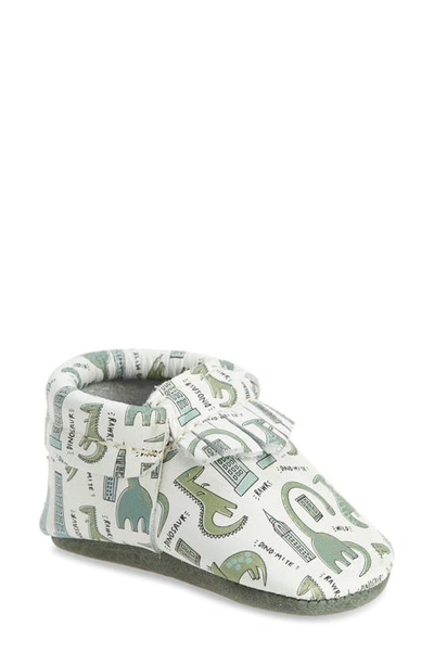 Freshly Picked Kids' Dino Attack City Moccasin