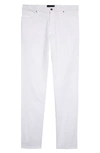 Zegna Stretch Cotton Five-pocket Pants In White