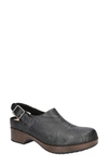 Bella Vita Women's Starlee Clogs Women's Shoes In Black Tooled Leather