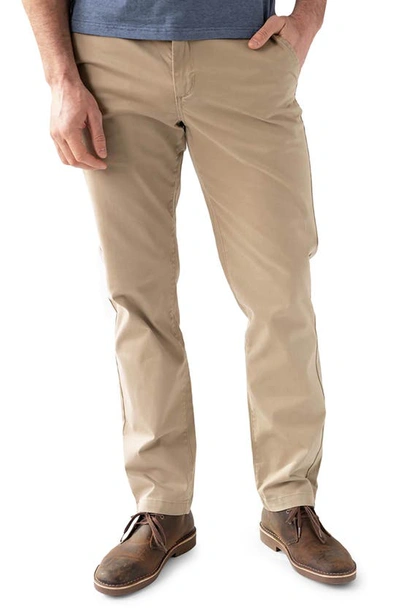 Devil-dog Dungarees Performance Twill Chinos In Rugged Tan