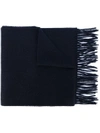 Carhartt Fringed Knitted Scarf