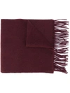 Carhartt Fringed Knitted Scarf