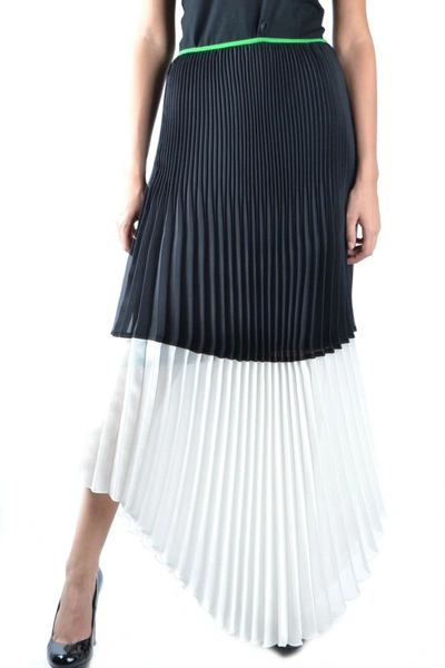 Celine C Line Women's Black Viscose Skirt