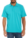 Robert Graham Sea Level Knit Polo Shirt In Seafoam