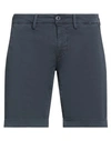 Modfitters Man Shorts & Bermuda Shorts Midnight Blue Size 31 Linen, Cotton, Elastane