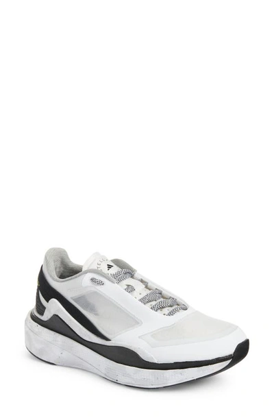 Adidas By Stella Mccartney White And Black Earthlight Low Top Sneakers