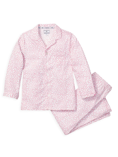 Petite Plume Kids' Baby's, Little Girl's & Girl's 2-piece Sweethearts Pajama Set In Pink