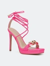 Torgeis Cassava Heel In Fuchsia