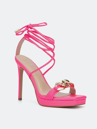Torgeis Cassava Heel In Fuchsia