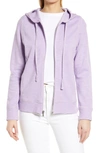 Tommy Bahama Tobago Bay Cotton Blend Zip-up Hoodie In Lavendula