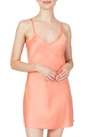 Rya Collection Fresh Satin Chemise In Mango