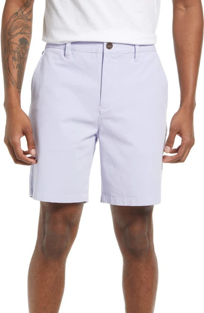 Bonobos Stretch Washed Chino Shorts In Grape Ice