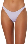 O'neill Saltwater Solids Flamenco Bikini Bottoms In Orchid