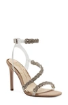 Jessica Simpson Oriema Ankle Strap Sandal In Clear
