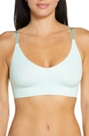 True & Co. True Body Triangle Convertible Strap Bralette In Sierra Mint