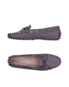 Tod's Loafers In Grey