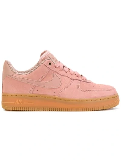 Nike Air Force 1 Trainers In Pink