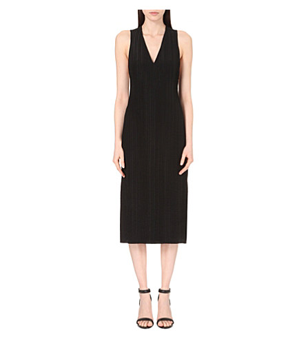 Rag & Bone Mariana V-neck Dress In Black | ModeSens