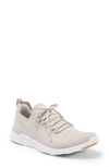 Apl Athletic Propulsion Labs Techloom Breeze Running Shoe In Clay / White / Gum