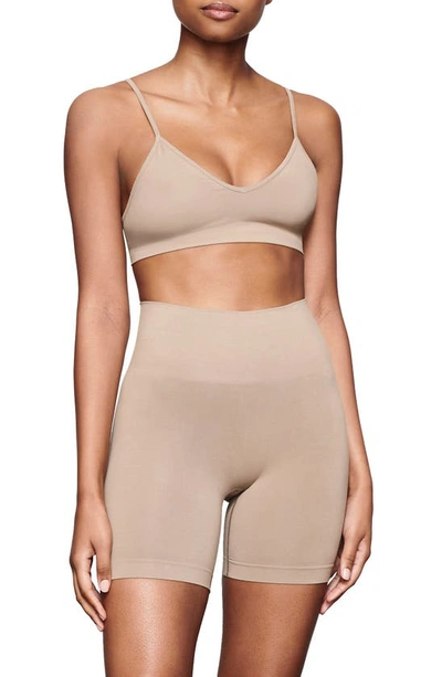Skims Soft Smoothing Shorts In Desert