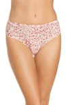 Chantelle Lingerie Soft Stretch Seamless Hipster Panties In Floral Print