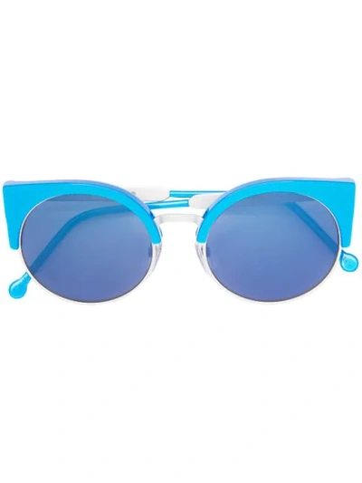 Retrosuperfuture Ilaria Sunglasses In Blue