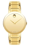 Movado Sapphire Bracelet Watch, 39mm In Gold Mirror