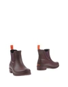 Swims Ankle Boot In Maroon