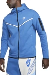 Nike Men's  Sportswear Tech Fleece Full-zip Hoodie In Blue