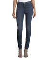 J Brand Maria High-rise Skinny-leg Jeans In Navy