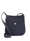 Loro Piana Fleur Medium Leather Crossbody Bag In Ombre Blue
