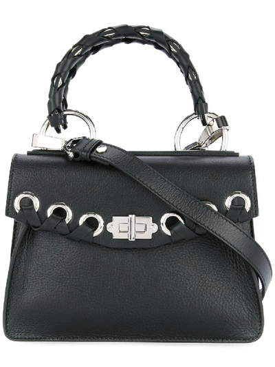 Proenza Schouler Small Hava Whipstitched Top-handle Bag In Black