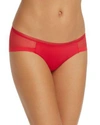 Calvin Klein Sculpted Mesh-panel Bikini Qf1708 In Empower