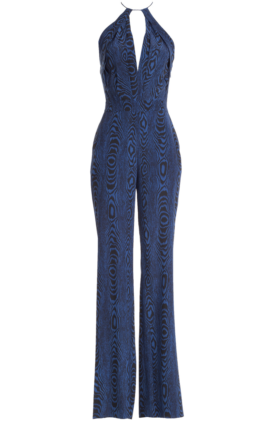 Diane Von Furstenberg Ireland Printed Silk Jumpsuit | ModeSens